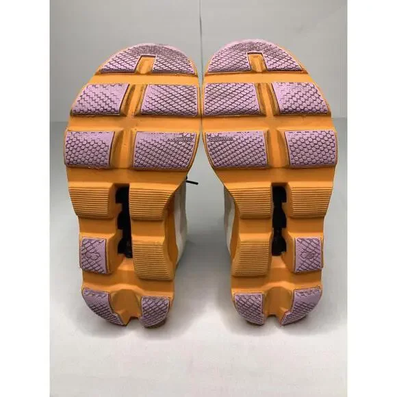 Women's ON CLOUDMONSTER Size 8.5 Fawn Turmeric Orange White Running Shoes P152 - Picture 5 of 14